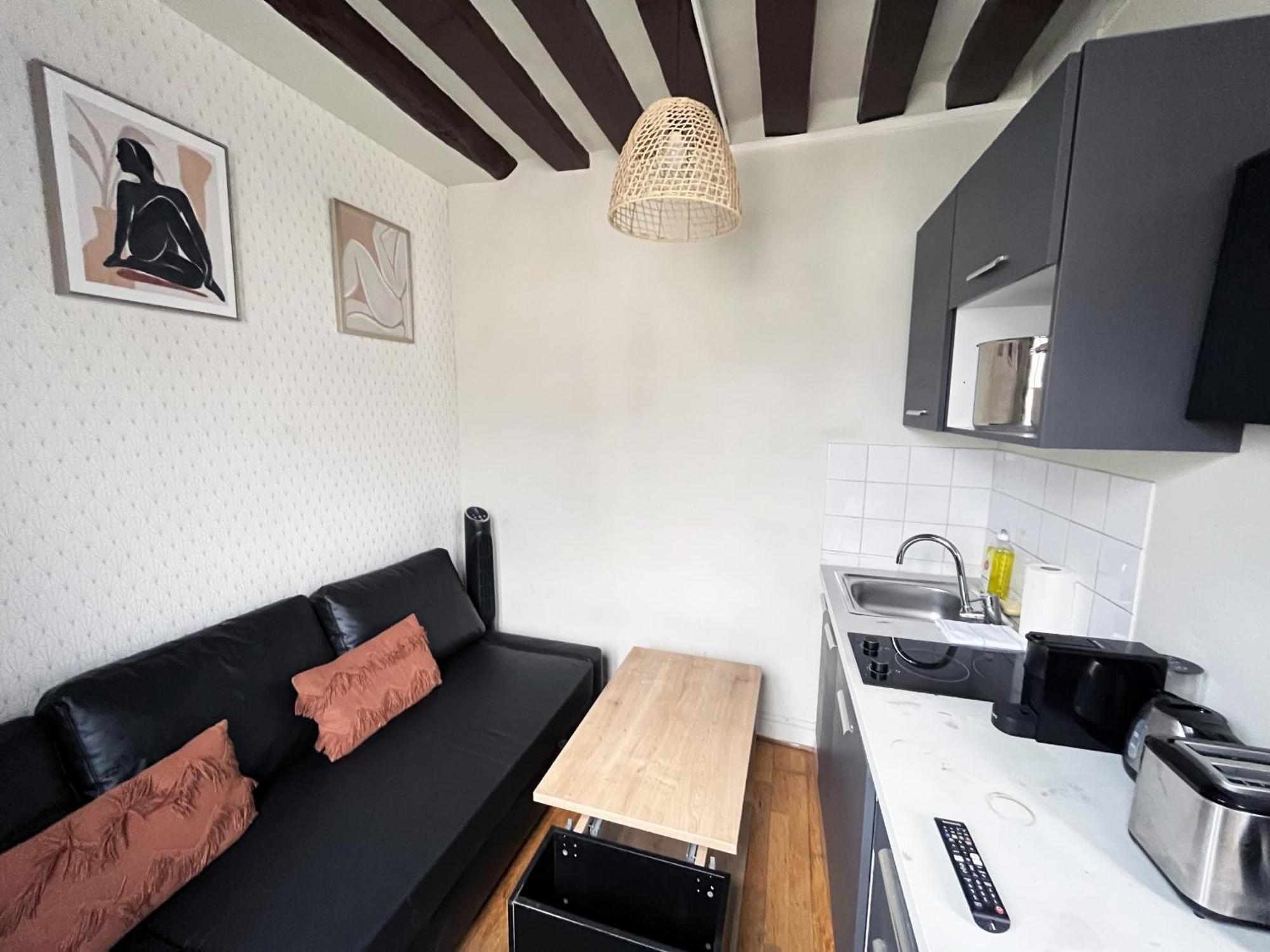 164 - Charming Studio In Center Of París Exterior foto